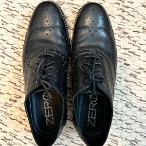 Cole Haan Zerogrand Black Wingtip Oxfords